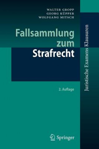 Książka Fallsammlung Zum Strafrecht Walter Gropp