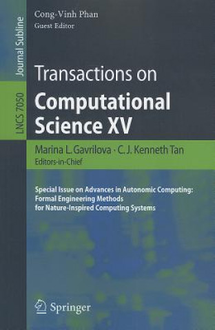 Kniha Transactions on Computational Science XV Cong-Vinh Phan