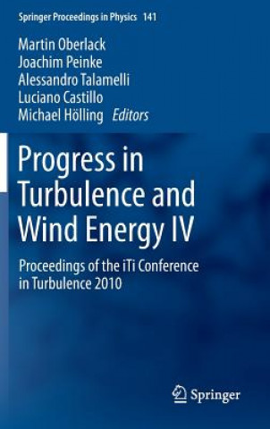 Kniha Progress in Turbulence and Wind Energy IV Martin Oberlack