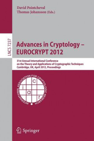 Książka Advances in Cryptology - EUROCRYPT 2012 David Pointcheval