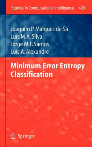 Buch Minimum Error Entropy Classification Joaquim P. Marques de Sá