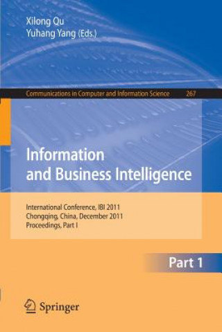 Kniha Information and Business Intelligence Xilong Qu