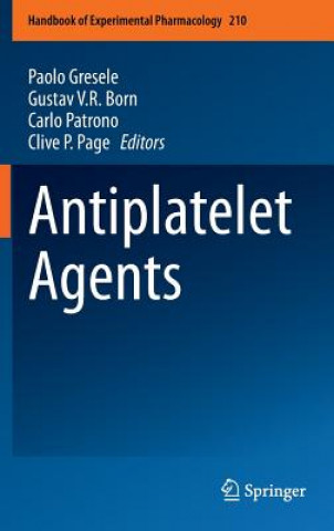 Kniha Antiplatelet Agents Paolo Gresele