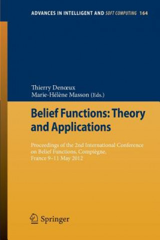 Könyv Belief Functions: Theory and Applications Thierry Denoeux