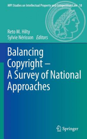 Kniha Balancing Copyright - A Survey of National Approaches Reto M. Hilty