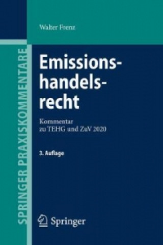 Kniha Emissionshandelsrecht Walter Frenz