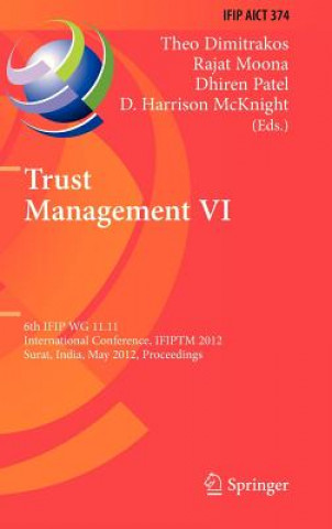 Kniha Trust Management VI Theo Dimitrakos