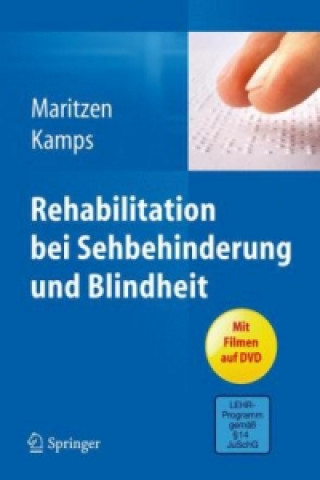 Książka Rehabilitation bei Sehbehinderung und Blindheit, m. DVD Astrid Maritzen