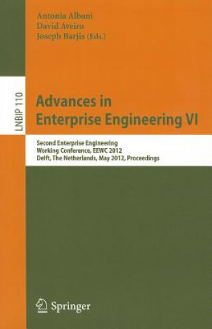 Kniha Advances in Enterprise Engineering VI Antonia Albani