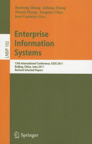 Kniha Enterprise Information Systems Runtong Zhang