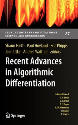 Book Recent Advances in Algorithmic Differentiation Shaun Forth