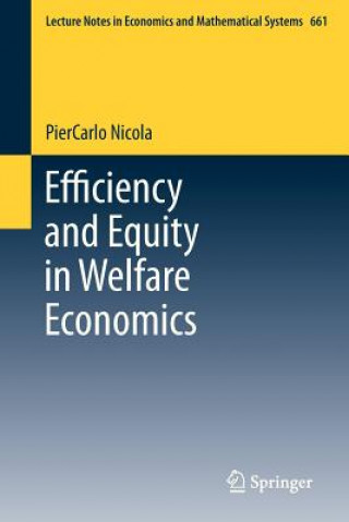 Książka Efficiency and Equity in Welfare Economics PierCarlo Nicola