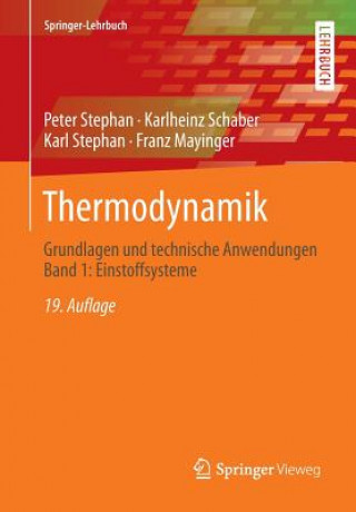 Book Thermodynamik Peter Stephan