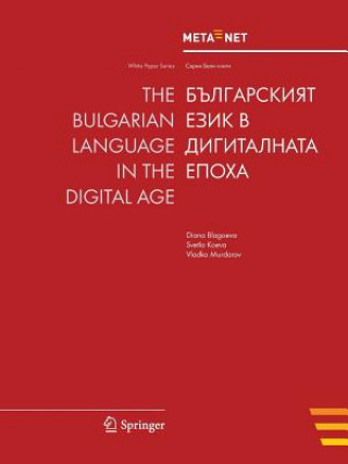 Könyv Bulgarian Language in the Digital Age Georg Rehm