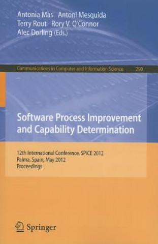 Book Software Process Improvement and Capability Determination Antonia Mas