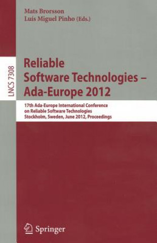 Könyv Reliable Software Technologies -- Ada-Europe 2012 Mats Brorsson