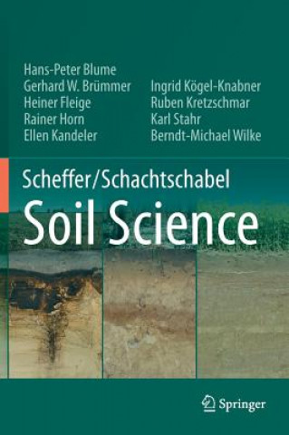 Kniha Scheffer/Schachtschabel Soil Science Hans-Peter Blume