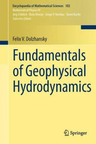 Carte Fundamentals of Geophysical Hydrodynamics Felix V. Dolzhansky