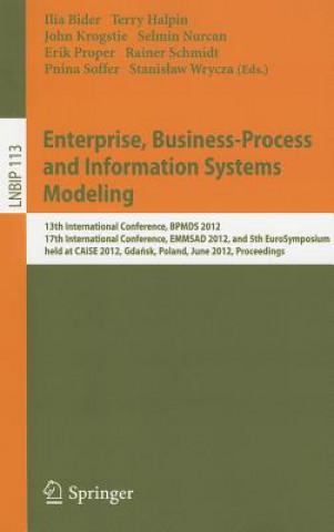Book Enterprise, Business-Process and Information Systems Modeling Ilia Bider