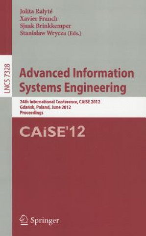 Könyv Advanced Information Systems Engineering Jolita Ralyté
