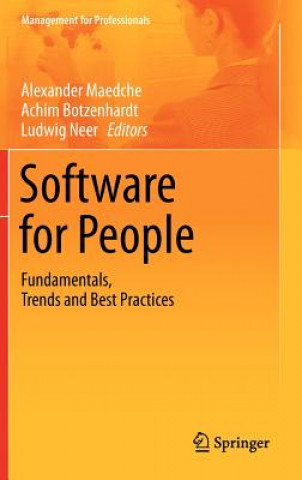 Livre Software for People Alexander Maedche