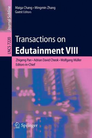 Kniha Transactions on Edutainment VIII Maiga Chang