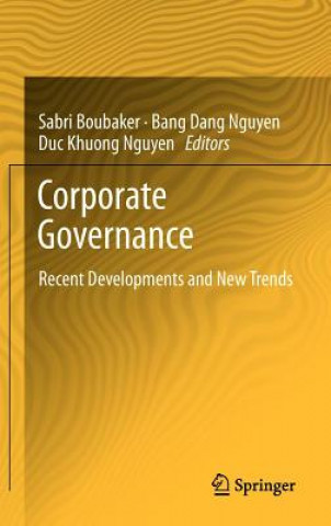 Kniha Corporate Governance Sabri Boubaker