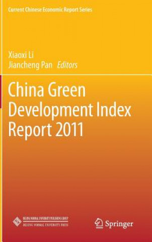 Carte China Green Development Index Report 2011 Beijing Normal University