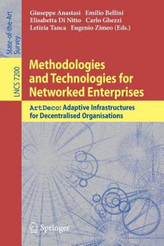 Kniha Methodologies and Technologies for Networked Enterprises Giuseppe Anastasi