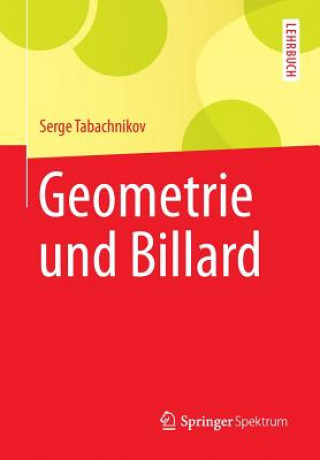 Kniha Geometrie Und Billard Sergej Tabachnikov
