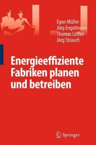 Knjiga Energieeffiziente Fabriken Planen Und Betreiben Egon Müller