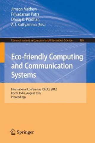 Könyv Eco-friendly Computing and Communication Systems Jimson Mathew