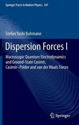 Książka Dispersion Forces I Stefan Yoshi Buhmann