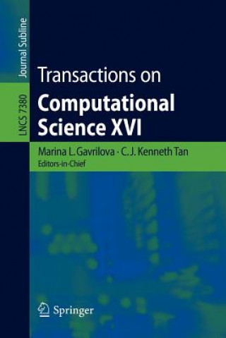 Kniha Transactions on Computational Science XVI Marina Gavrilova