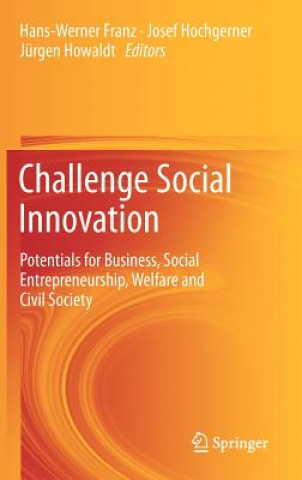 Kniha Challenge Social Innovation Hans-Werner Franz