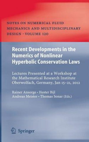 Kniha Recent Developments in the Numerics of Nonlinear Hyperbolic Conservation Laws Rainer Ansorge