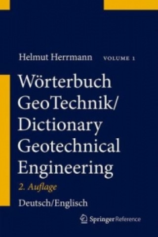 Książka Worterbuch Geotechnik/Dictionary Geotechnical Engineering Helmut Herrmann