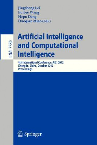 Kniha Artificial Intelligence and Computational Intelligence Jingsheng Lei