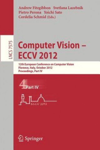 Könyv Computer Vision - ECCV 2012 Andrew Fitzgibbon