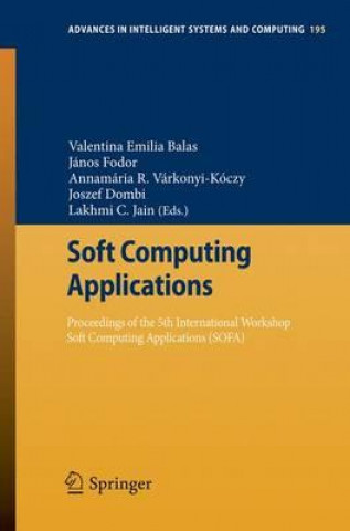 Könyv Soft Computing Applications Valentina Emilia Balas