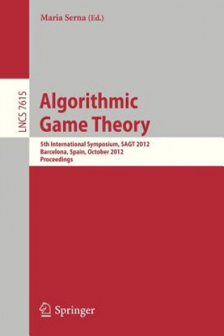 Knjiga Algorithmic Game Theory Maria J. Serna