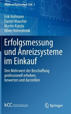 Carte Erfolgsmessung Und Anreizsysteme Im Einkauf Erik Hofmann