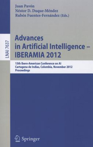 Kniha Advances in Artificial Intelligence -- IBERAMIA 2012 Juan Pavón