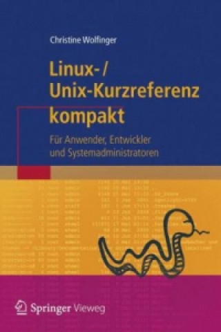 Carte Linux-Unix-Kurzreferenz Christine Wolfinger