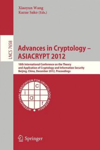 Kniha Advances in Cryptology -- ASIACRYPT 2012 Xiaoyun Wang