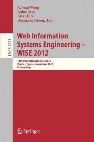 Carte Web Information Systems Engineering - WISE 2012 X. Sean Wang