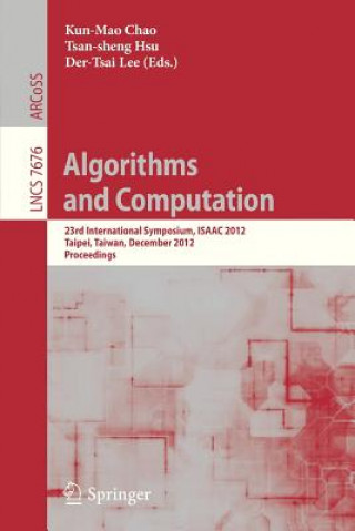 Kniha Algorithms and Computation Kun-Mao Chao