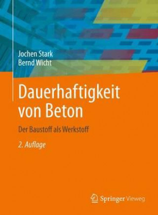 Livre Dauerhaftigkeit von Beton Jochen Stark