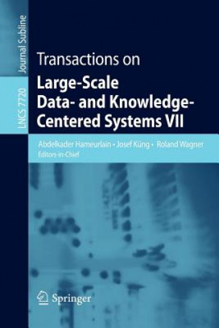 Könyv Transactions on Large-Scale Data- and Knowledge-Centered Systems VII Abdelkader Hameurlain