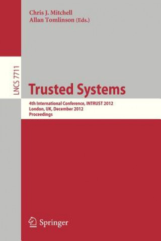 Buch Trusted Systems Chris J. Mitchell